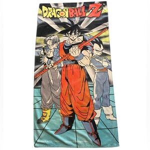 VTG Y2K dated 2000 Dragonball z AOP bath beach towel wall decor